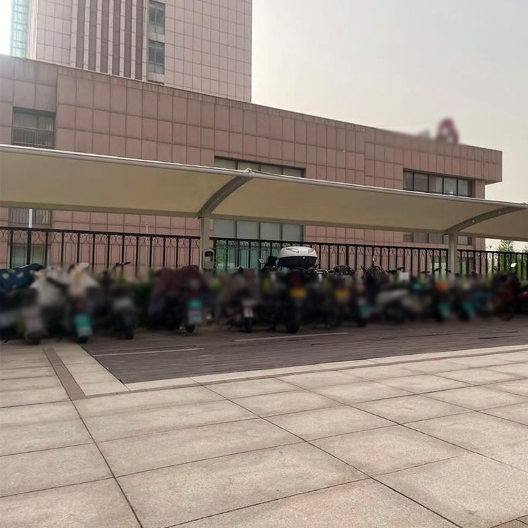 大同膜结构电动车棚